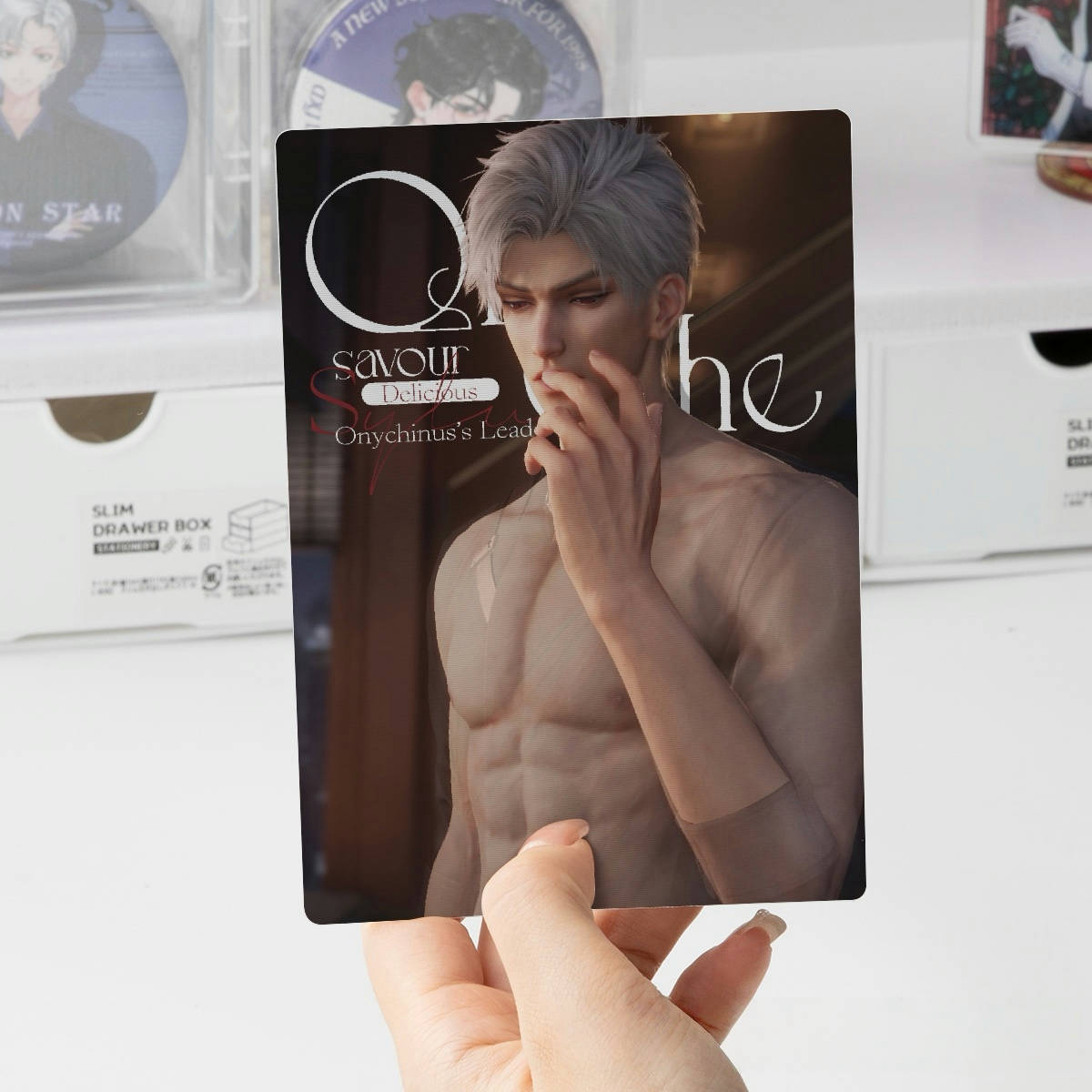 Love and Deep space Sylus lenticular Two Vision Anime card