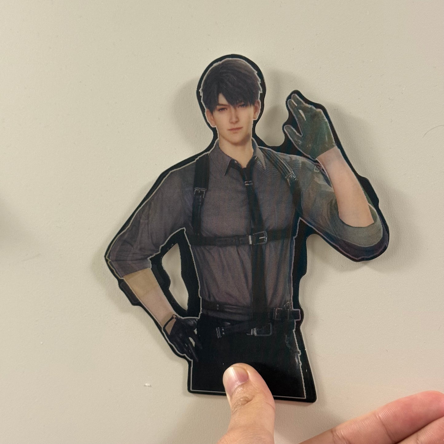 Love and Deep Space Caleb Four Vision Sticker