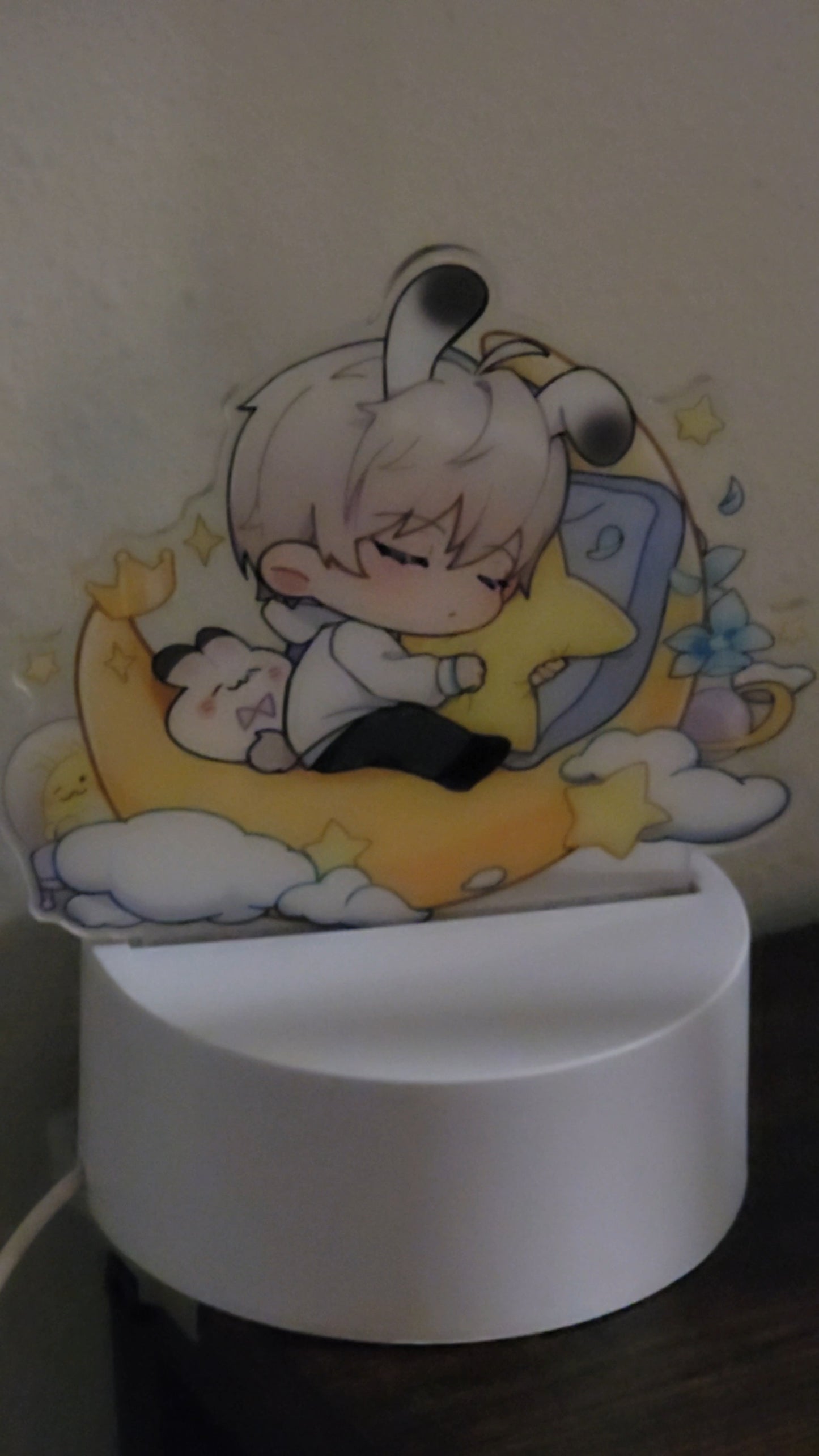 Love and Deep Space All character Q style Night Light