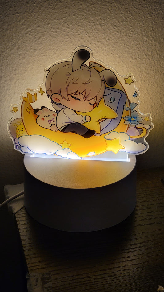 Love and Deep Space All character Q style Night Light