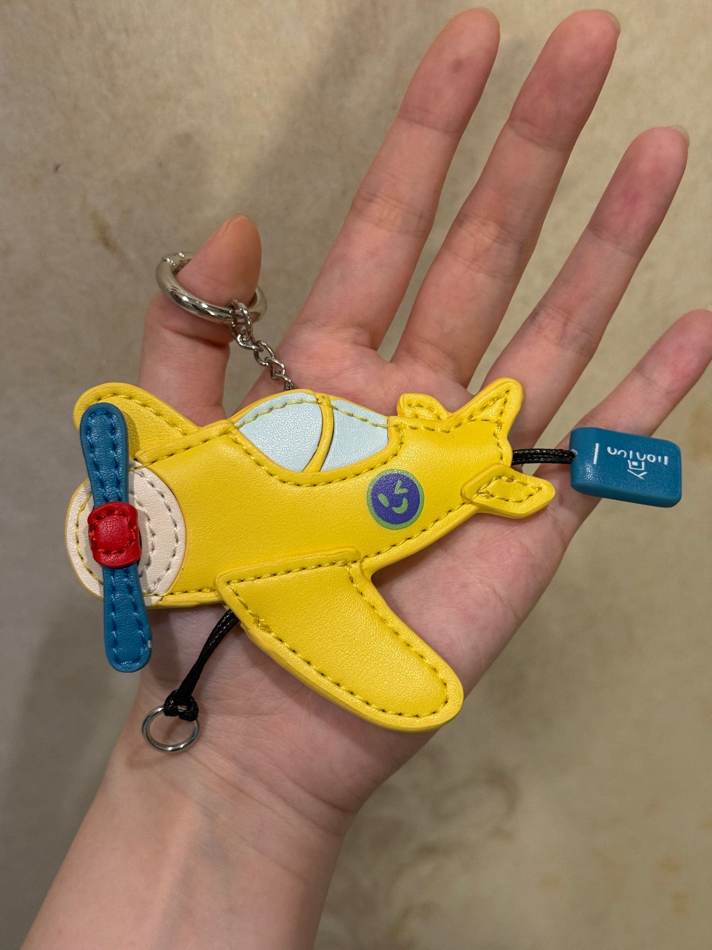 Love and Deep space Caleb Airplane Keychain Anime merch