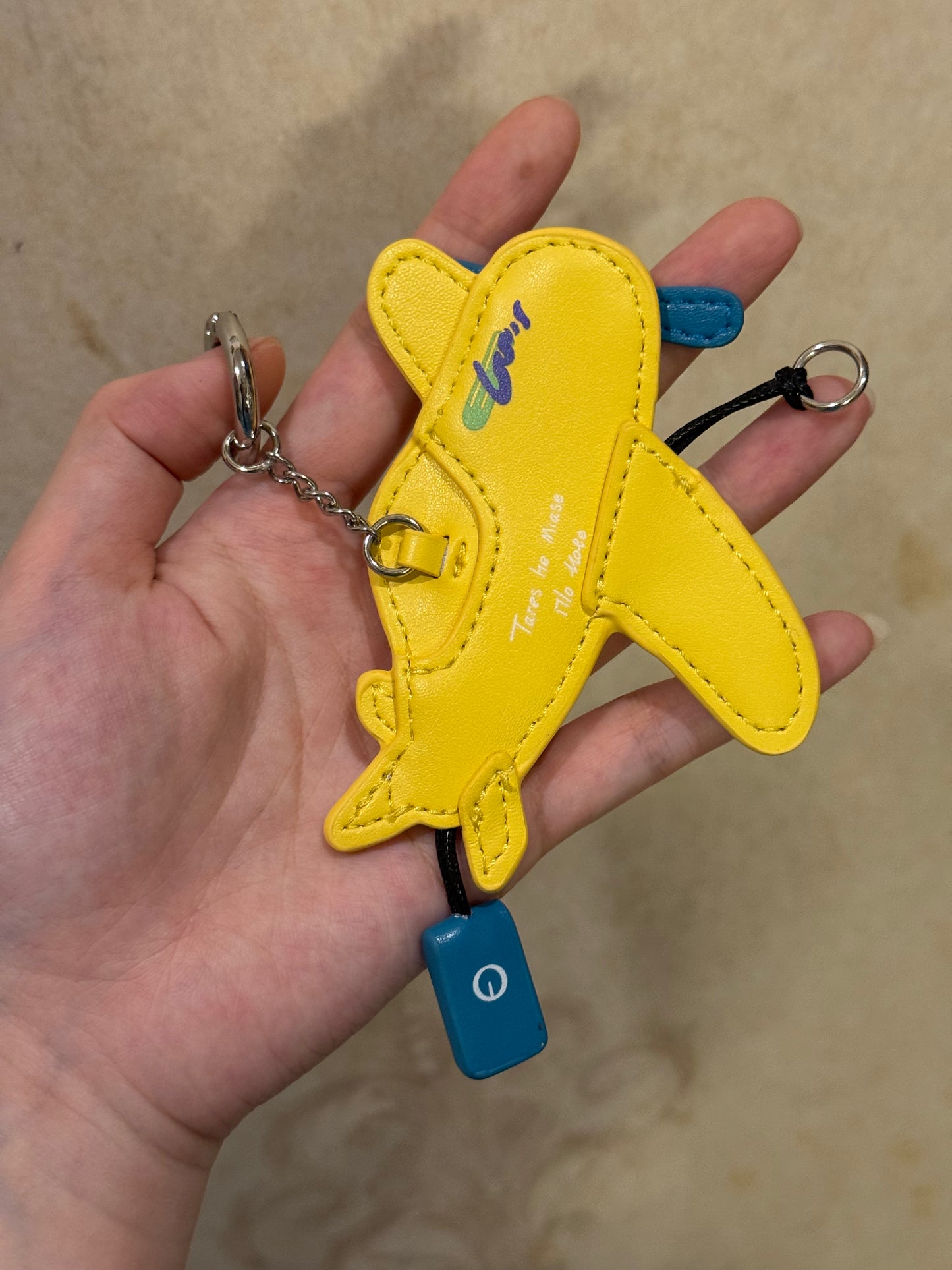 Love and Deep space Caleb Airplane Keychain Anime merch