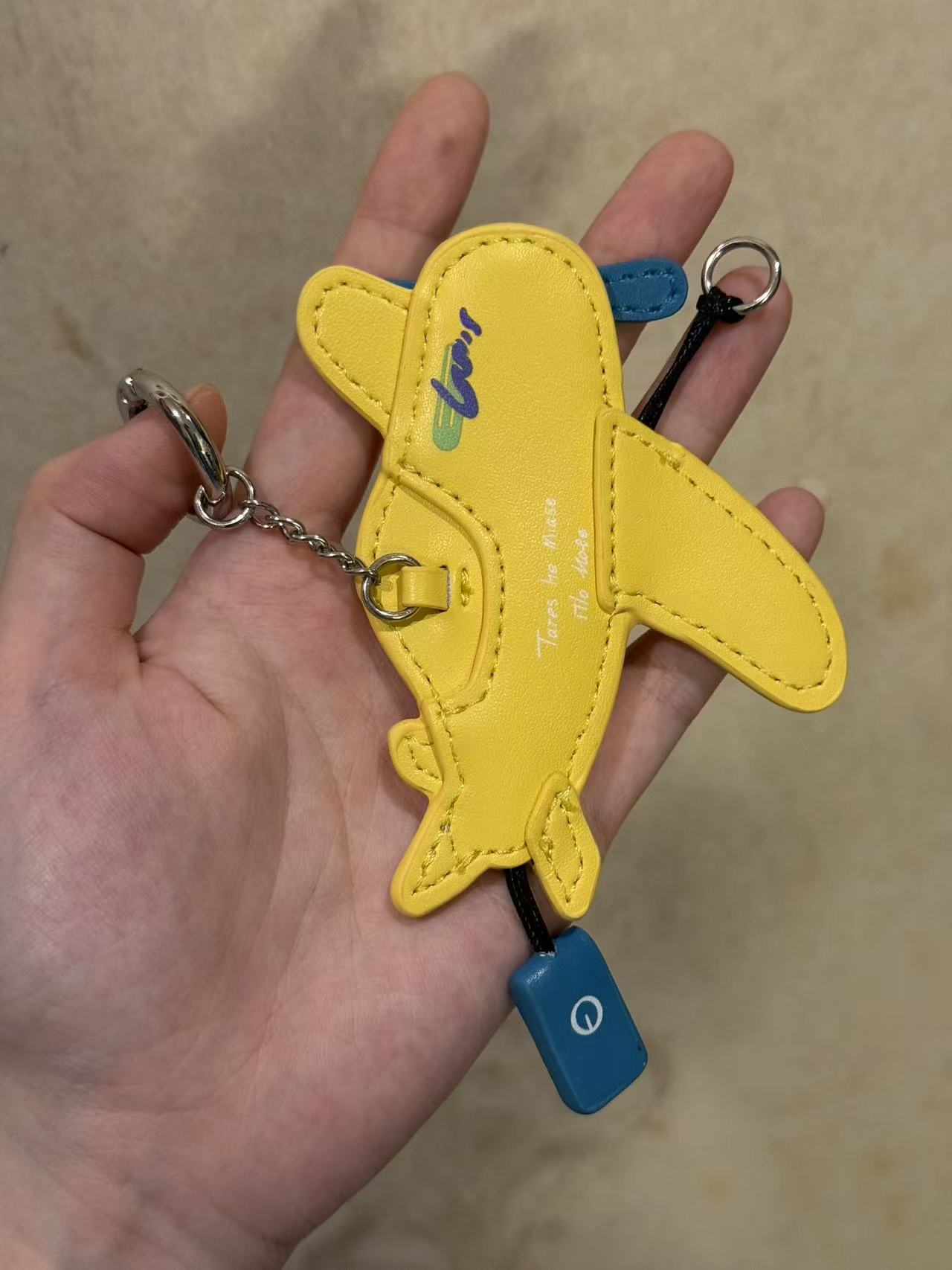 Love and Deep space Caleb Airplane Keychain Anime merch