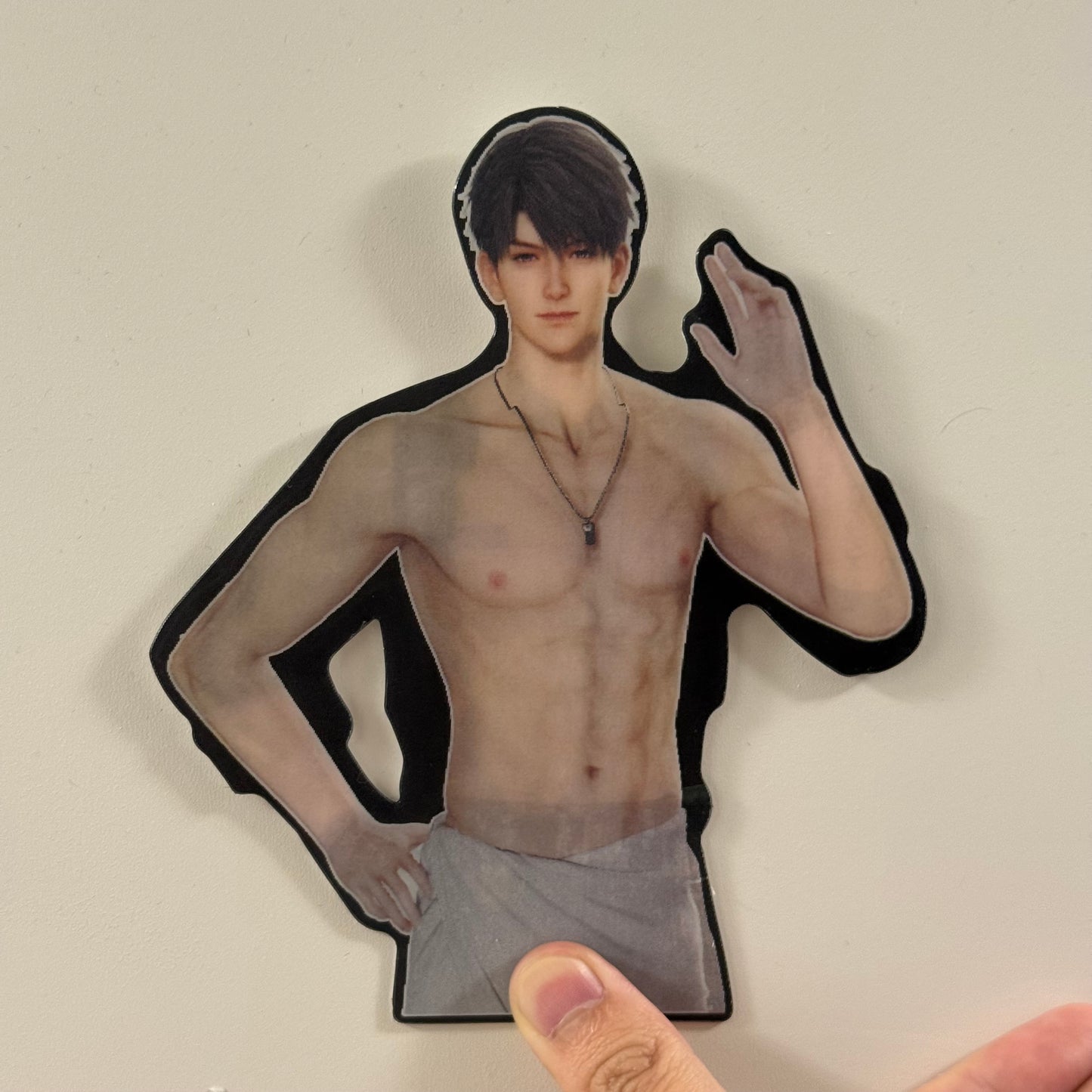 Love and Deep Space Caleb Four Vision Sticker