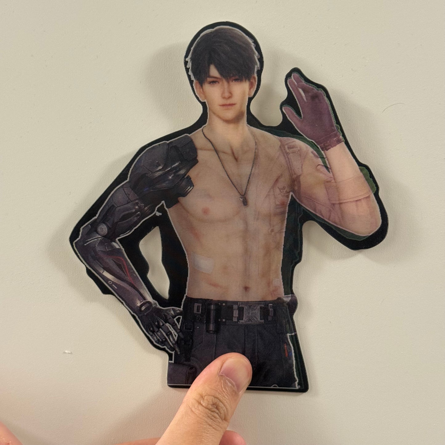 Love and Deep Space Caleb Four Vision Sticker