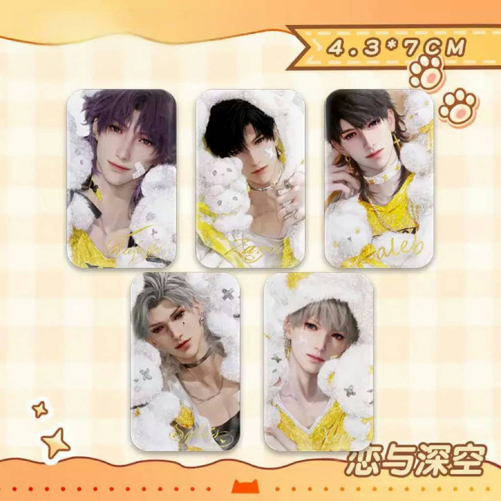 Love and Deep Space Honey Bear Series All Character Badge