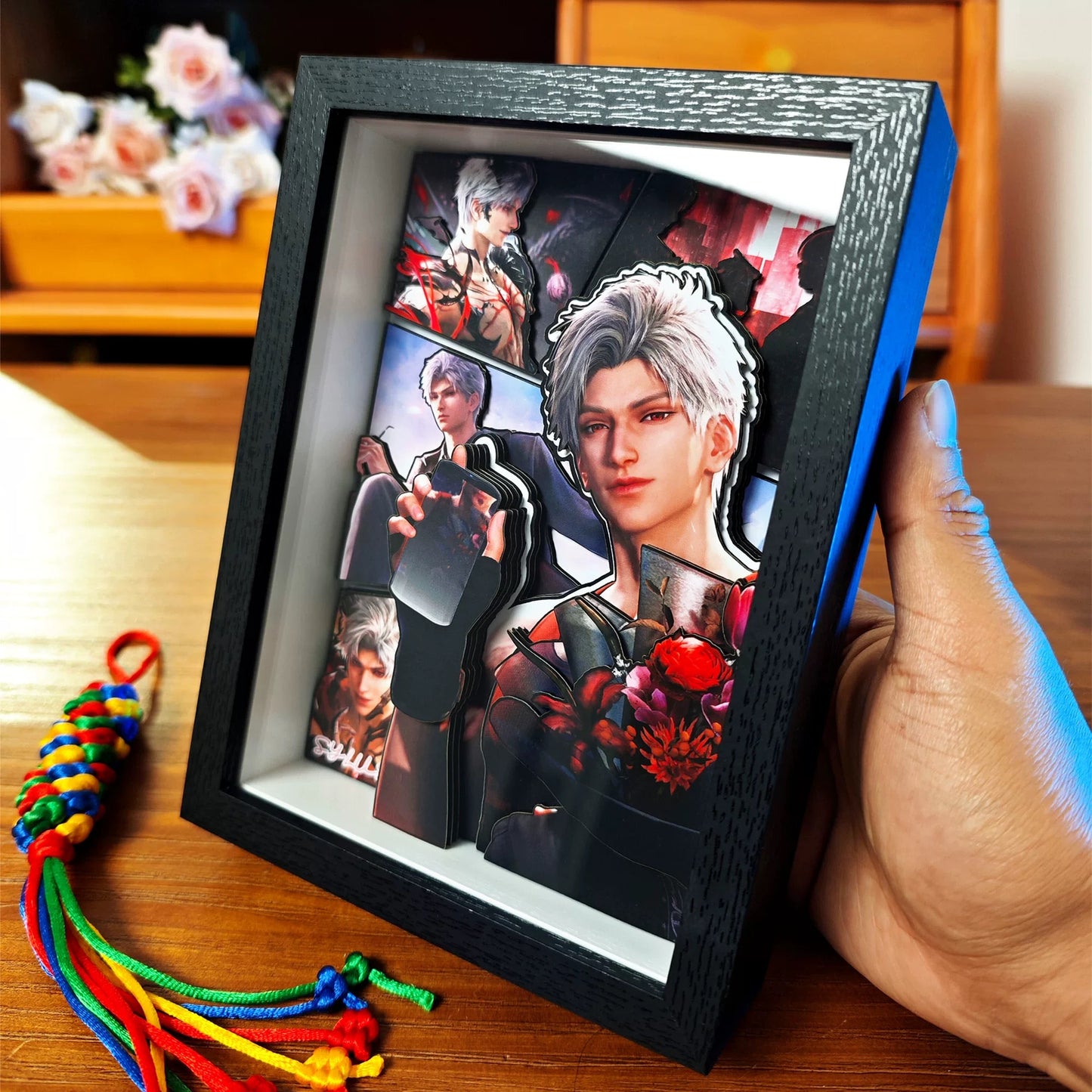 Love and Deep space All Character Sylus Caleb Zayne Xavier Rafayel 3D Paper Decoration